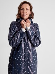 Spirit Blue Spot Fleece Lined Parka - Image 1 of 5