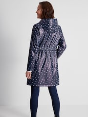 Spirit Blue Spot Fleece Lined Parka - Image 3 of 5