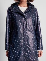 Spirit Blue Spot Fleece Lined Parka - Image 4 of 5