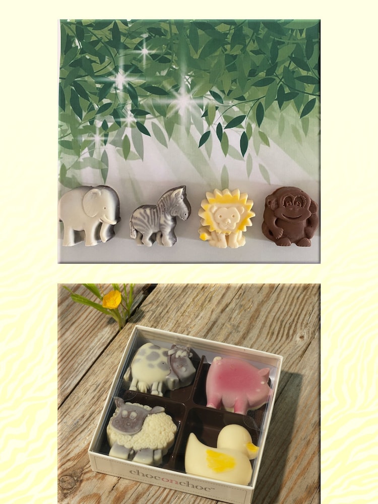 Choc on Choc Chocolate Farm And Safari Animals Gift - Image 2 of 2