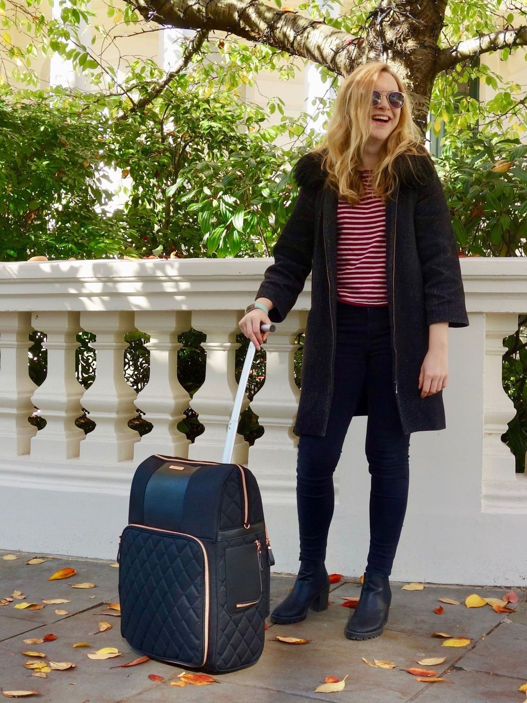 Buy Cabin Max Black Travel Hack 55cm Cabin Suitcase from the Next UK online shop