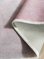 Light Pink Washable Lilja Abstract Rug - Image 5 of 6