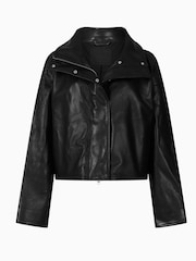 AllSaints Black Ryder Jacket - Image 10 of 10