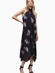AllSaints Grey Alaya Cordelia Dress - Image 1 of 5