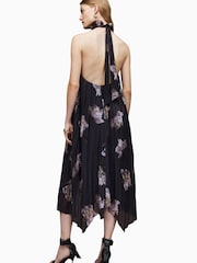 AllSaints Grey Alaya Cordelia Dress - Image 3 of 5