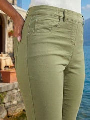 Roman Khaki Green 31'' Denim Stretch Legging - Image 4 of 4
