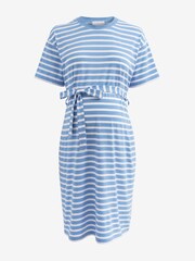 Blau Weiss Gestreift - Jerseykleid (Umstandsmode) - Bild 5 von 7