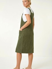 فستان كوردروي مريول متوسط الطول من Roman - Image 3 of 5