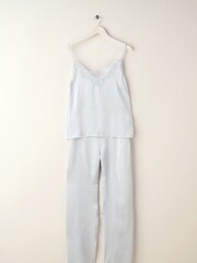 Truly Blue Dusty Silk Cami And Trousers Set - Image 4 of 4
