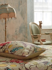 EW by Edinburgh Weavers Grey Morton Timeless Tribute Floral 200 Thread Count 100% Cotton Duvet Cover And Pillowcase Set - Image 4 of 4