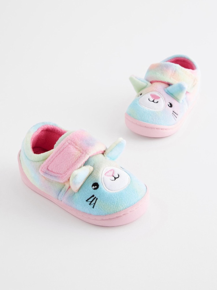 Rainbow Cat Cupsole Slippers - Image 1 of 5