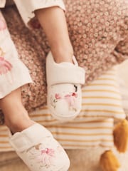 White Fairy Cupsole Slippers - Image 1 of 8