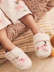 White Fairy Cupsole Slippers - Image 2 of 8