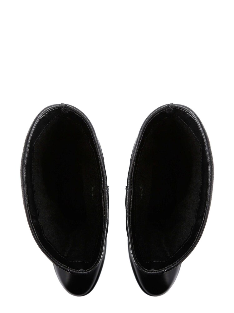 Carvela Comfort Black Turnup Boots - Image 2 of 5