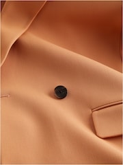 Calvin Klein Brown Wool Twill Blazer - Image 6 of 6