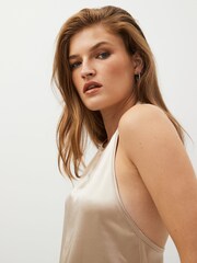 Calvin Klein Naia Racerback White Top - Image 3 of 6