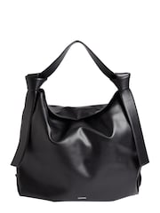 Calvin Klein Soft Nappa Black Tote Bag - Image 2 of 6