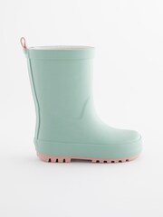 Sage Green Rubber Wellies - Image 4 of 5