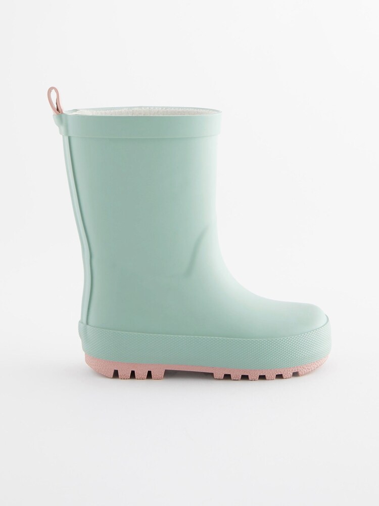 Sage Green Rubber Wellies - Image 4 of 5