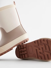 Beige/Neutral/Farbblock - Gummistiefel - Bild 5 von 5