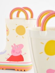 Peppa Pig Character White Handle Wellies - Image 4 of 5