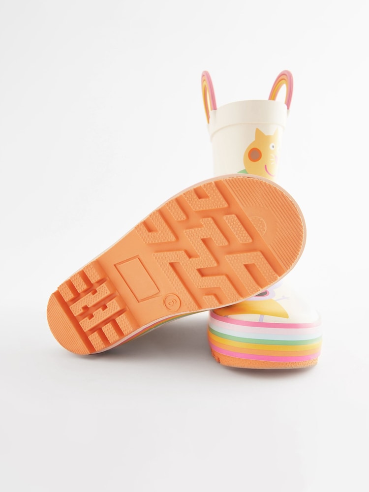 Peppa Pig Character White Handle Wellies - Image 5 of 5