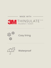 Cream Animal Print Thermal Thinsulate™ Lined Cuff Wellies - Image 3 of 7