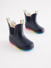 Navy Blue Chelsea Wellies - Image 1 of 5