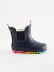 Navy Blue Chelsea Wellies - Image 2 of 5