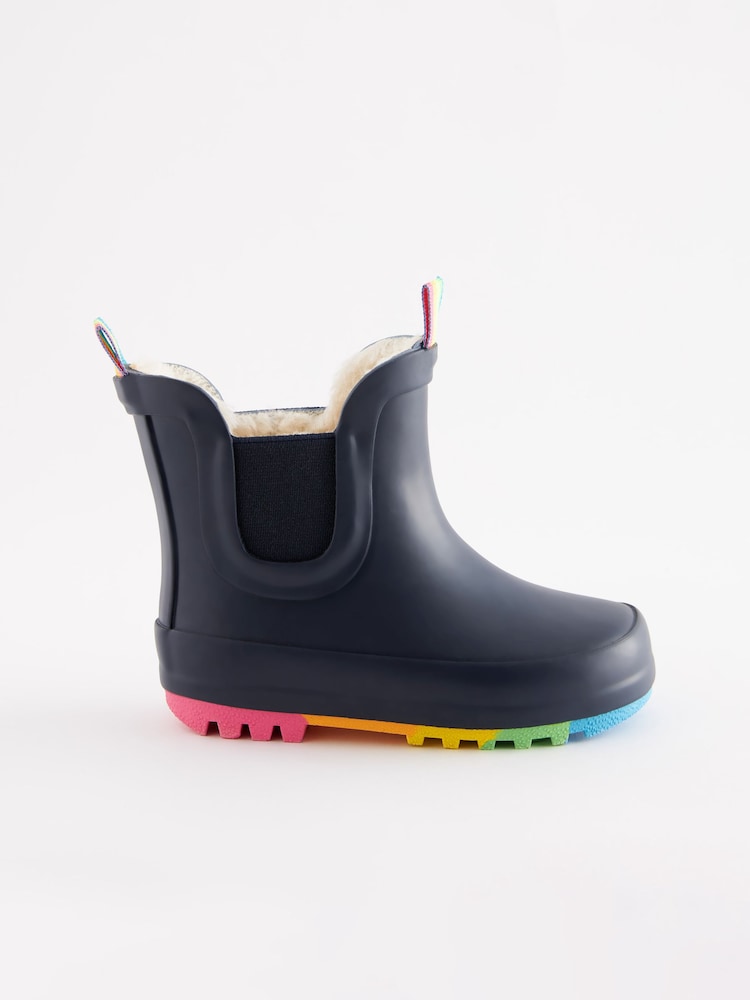 Navy Blue Chelsea Wellies - Image 2 of 5