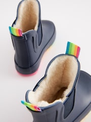 Navy Blue Chelsea Wellies - Image 3 of 5