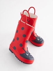 Red Ladybird Handle Wellies - Image 1 of 5