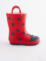 Red Ladybird Handle Wellies - Image 2 of 5