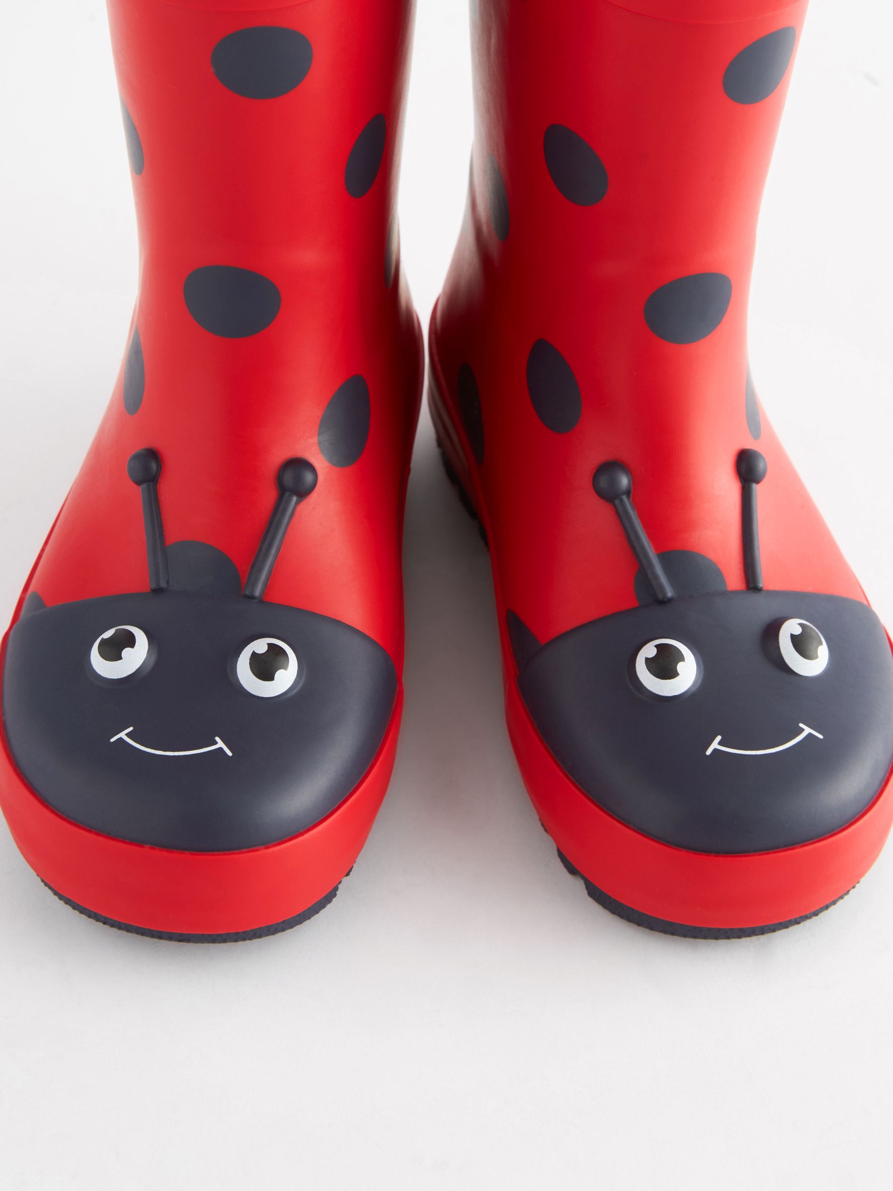 Ladybug rain boots hotsell