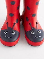 Red Ladybird Handle Wellies - Image 3 of 5