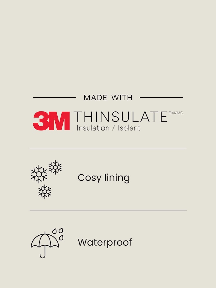Lapin rose - Bottes en caoutchouc thermique Thinsulate™ avec extrémité doublée - Image 3 of 6