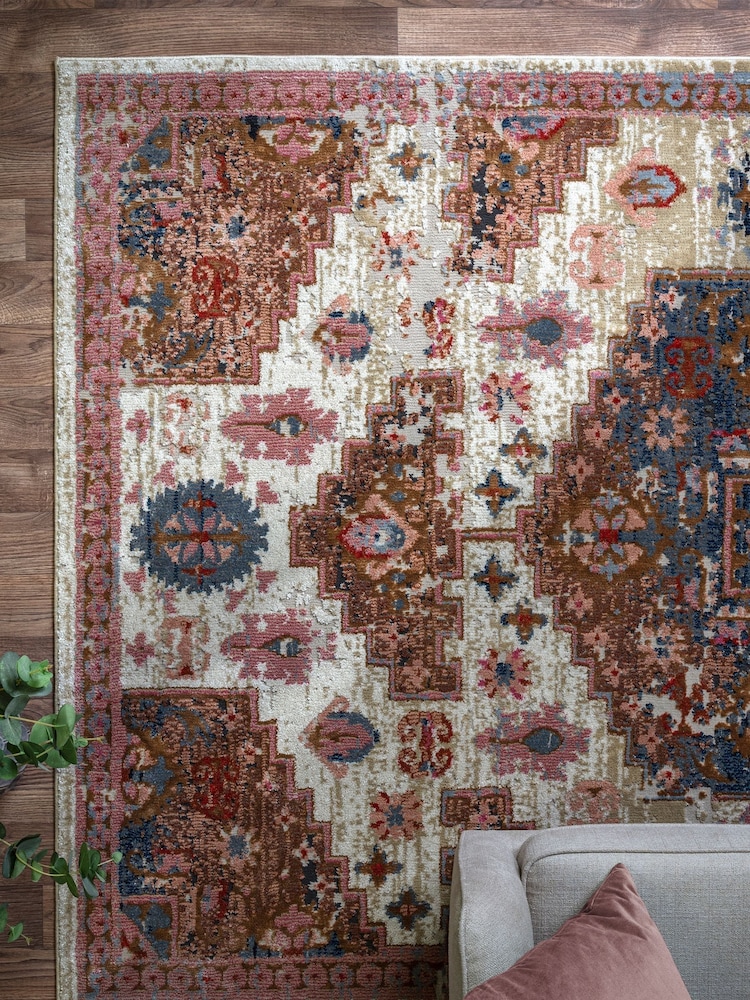 Asiatic Rugs Brown Zola Aras Traditional Persian Rug - Image 1 of 4
