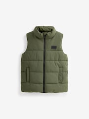 كاكي أخضر - Padded Puffer Gilet (3-16yrs) - صورة 6 من 8
