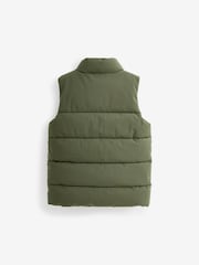 كاكي أخضر - Padded Puffer Gilet (3-16yrs) - صورة 8 من 8