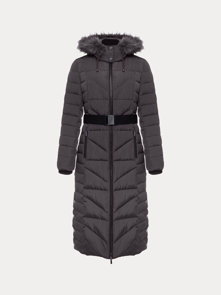 Phase Eight Grey Georgie Maxi Puffer - Image 7 of 7 Phase Eight Grey Georgie Maxi Puffer - Image 7 of 7