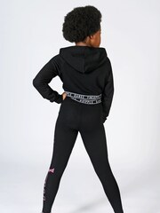 Pineapple Black The Next Step Crop Hoodie - Image 4 of 5