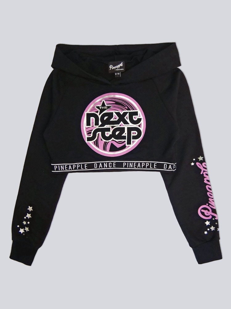 Pineapple Black The Next Step Crop Hoodie - Image 5 of 5