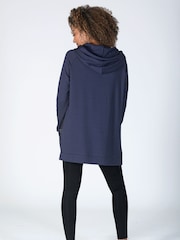 Pineapple Blue Side Slit Hoodie - Image 3 of 5