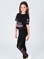 Pineapple Black The Next Step Star Leggings - Image 5 of 6