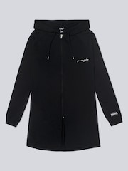 Pineapple Black Longline Zip Jacket - Image 6 of 6