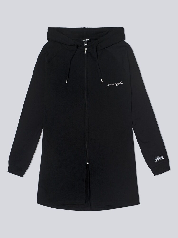 Pineapple Black Longline Zip Jacket - Image 6 of 6