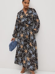 Robe longue Sofie Schnoor Noir imprimée Manche longue - Image 2 of 6