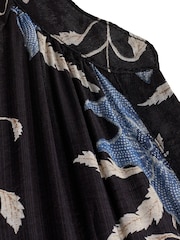 Robe longue Sofie Schnoor Noir imprimée Manche longue - Image 6 of 6