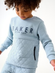 komplet prešitega puloverja in hlač za prosti čas Baker by Ted Baker (0-6 let) - Slika 7 iz 14