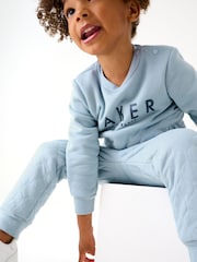 komplet prešitega puloverja in hlač za prosti čas Baker by Ted Baker (0-6 let) - Slika 8 iz 14